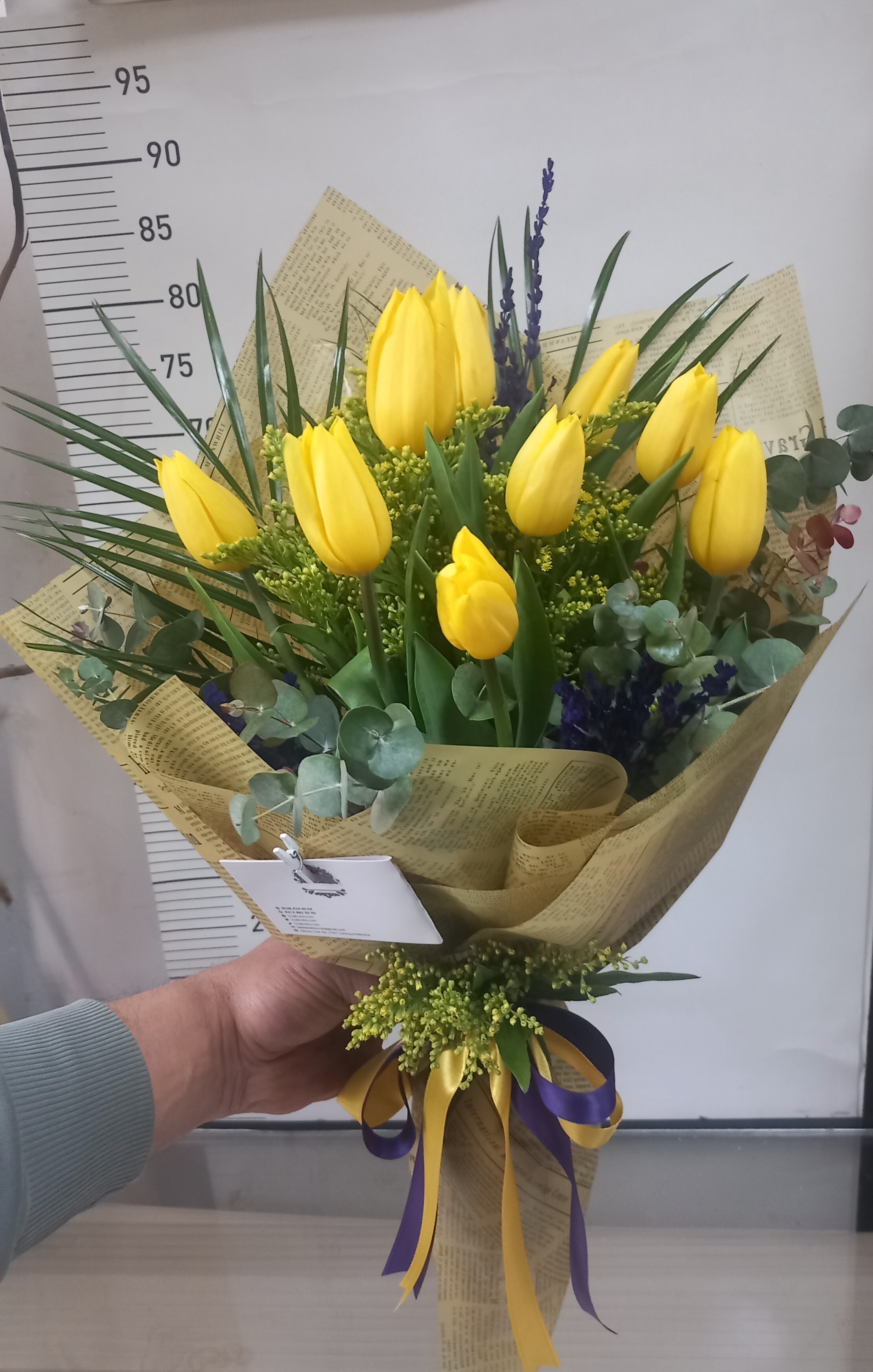 Sarı Lale Buketi Serisi