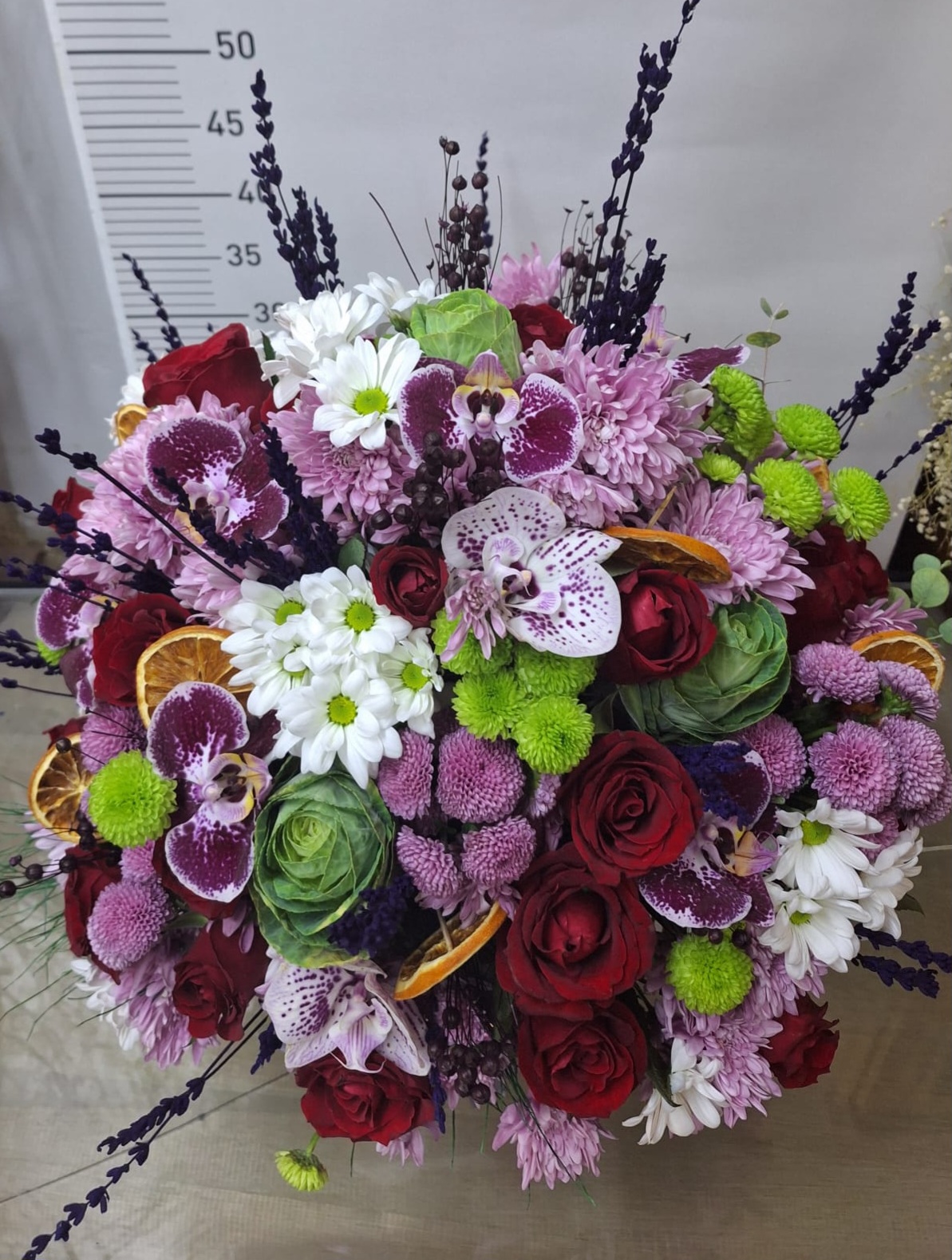 Renkli  Orkide Ve Gül Serisi