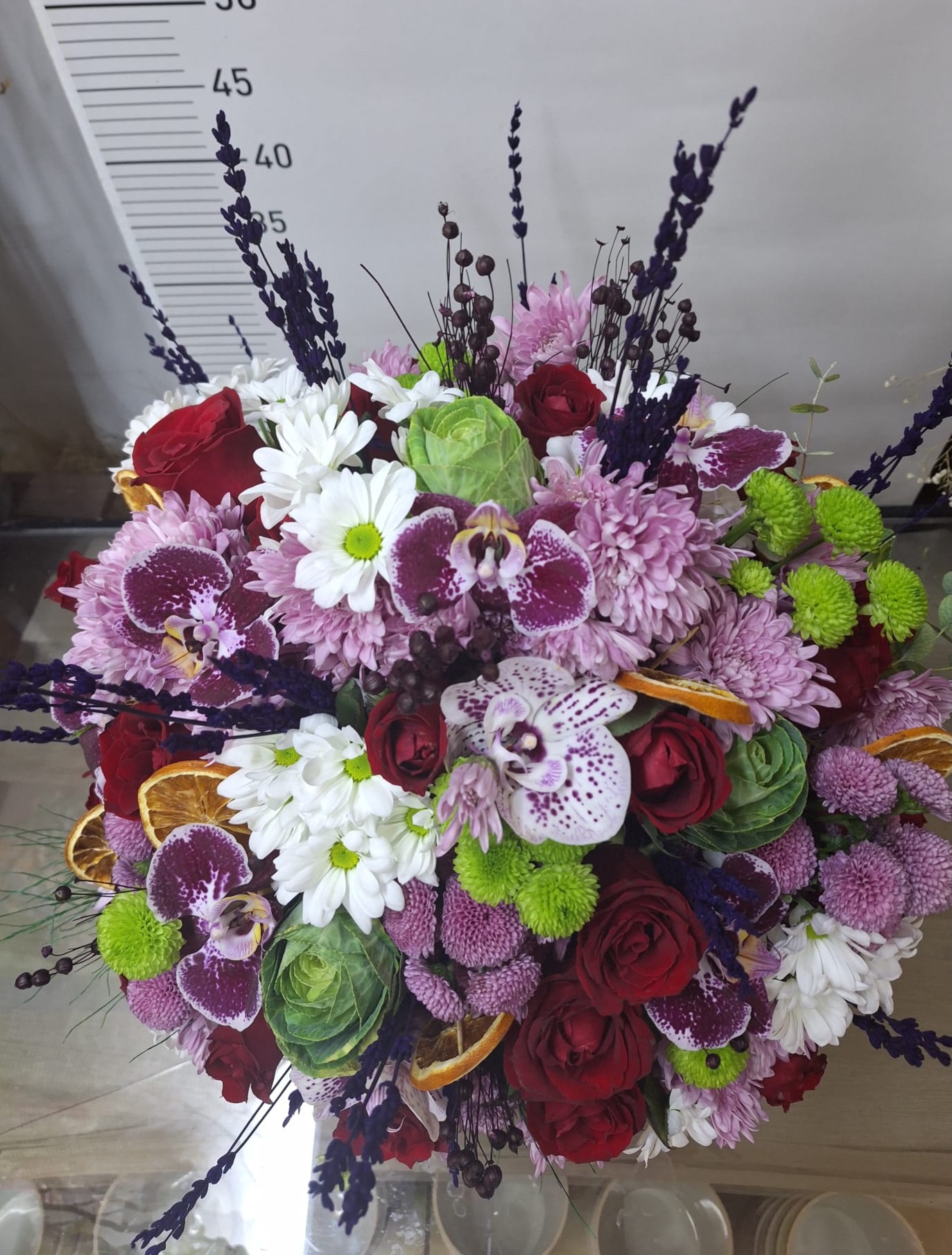 Renkli  Orkide Ve Gül Serisi